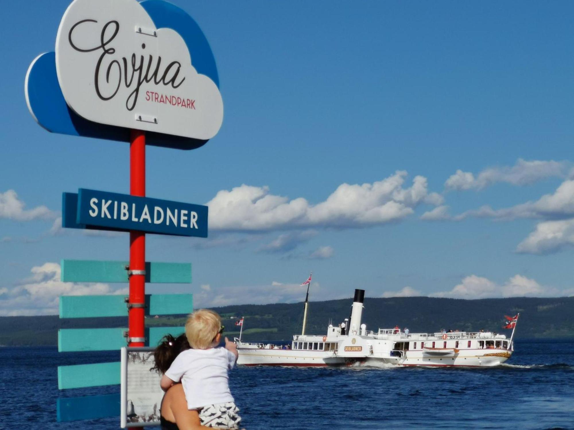 Готель Idylliske Evjua Ved Mjosa Skreia Екстер'єр фото